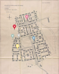 Plan des Umsiedlerlager V vom 10.10.1947, Copyright: Sammlung Karl Kubinsky